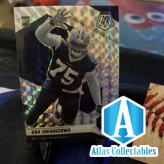 OSA ODIGHIZUWA #360 (RC) 2021 PANINI MOSAIC SILVER MOSAIC PRIZM COWBOYS ROOKIE
